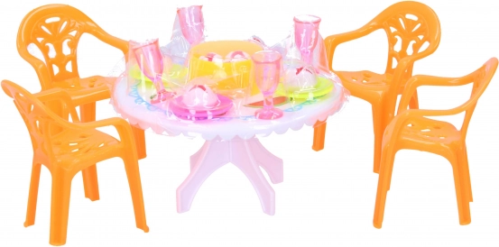 Ensemble de repas pour poupées