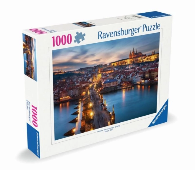 Puzzle Prague la nuit 1000 pièces de Ravensburger