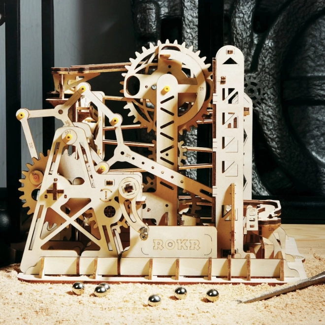 Piste de billes Marble Explorer - Maquette 3D en bois