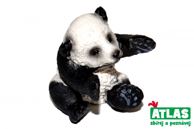 A - Figurine Panda bébé 4,5 cm