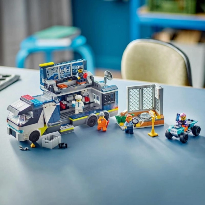 LEGO® City 60418 Laboratoire mobile de criminologie de la police