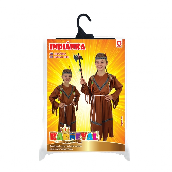 Costume d'enfant Indienne avec bandeau