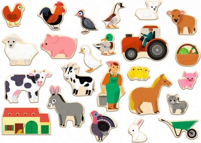 DJECO Aimants à la ferme