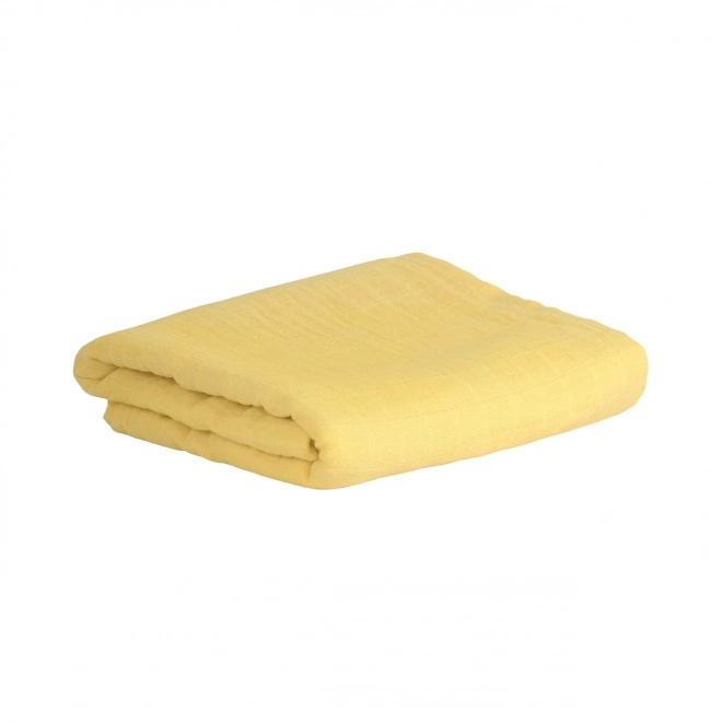 Tommy Lise Couche en mousseline de coton Vanilla Sun 120x120 cm