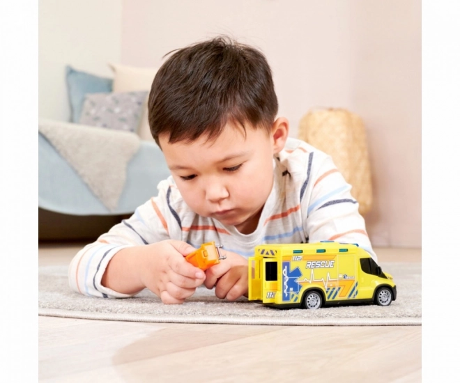 Ambulance Iveco Daily pour enfants 18 cm
