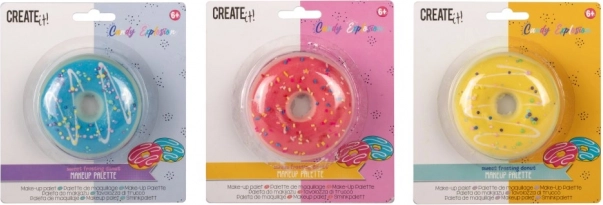 Coffret maquillage DONUT CANDY avec fards à paupières et gloss