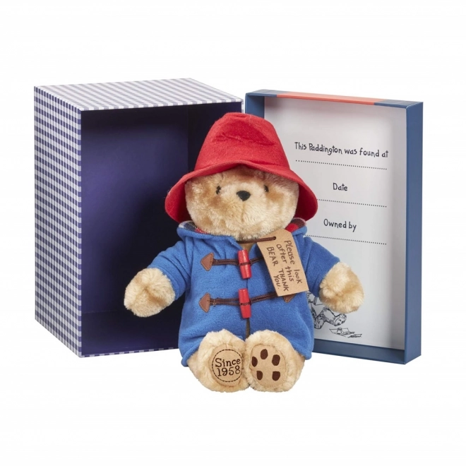 Ours en peluche Paddington dans une boîte cadeau