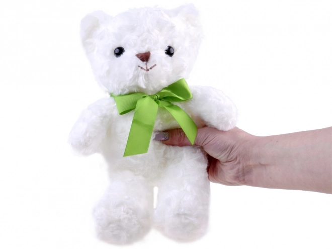 Ours en peluche blanc 30cm ZA4455