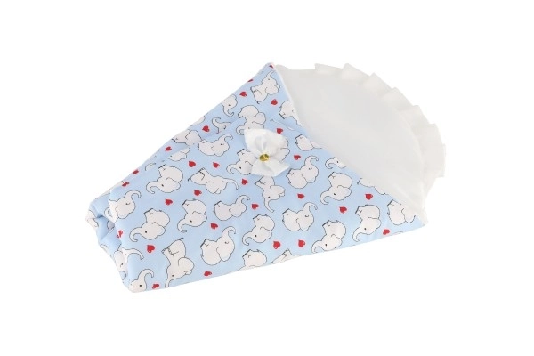Emmaillotage pour poupée pour lit 45 cm