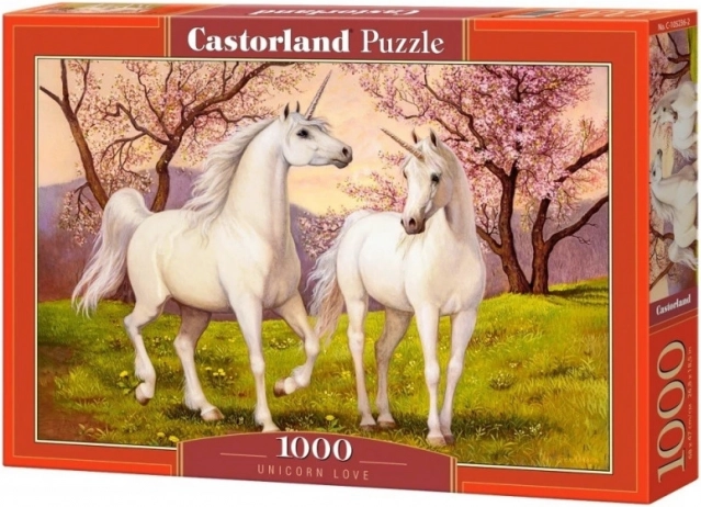 Puzzle 1000 pièces Licornes amoureuses