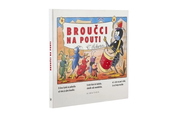 Livre cartonné Brouczki à la foire 15,5x15cm 24m+