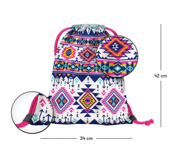BAAGL Sac pour chaussures Boho