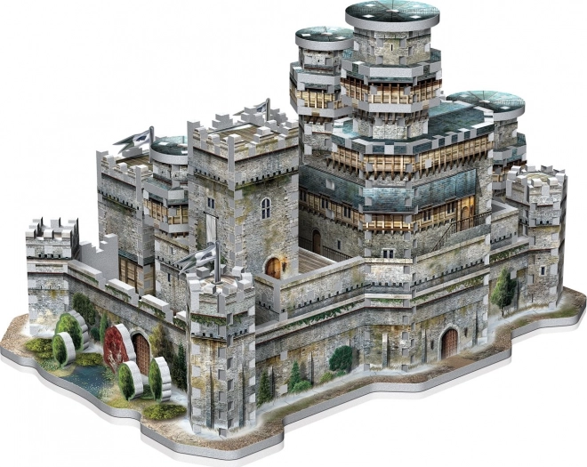 Puzzle 3D WREBBIT Jeu des Trônes : Winterfell 910 pièces