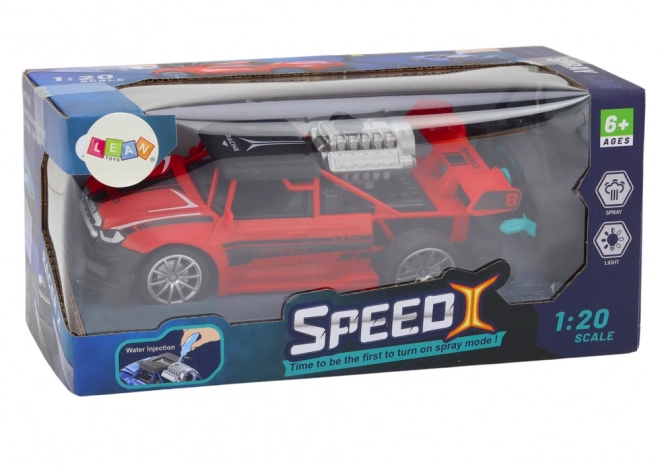 Voiture télécommandée RC 1:20 Effet Fumée Rouge