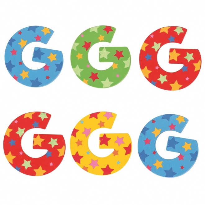 Bigjigs Toys Lettre G étoilée