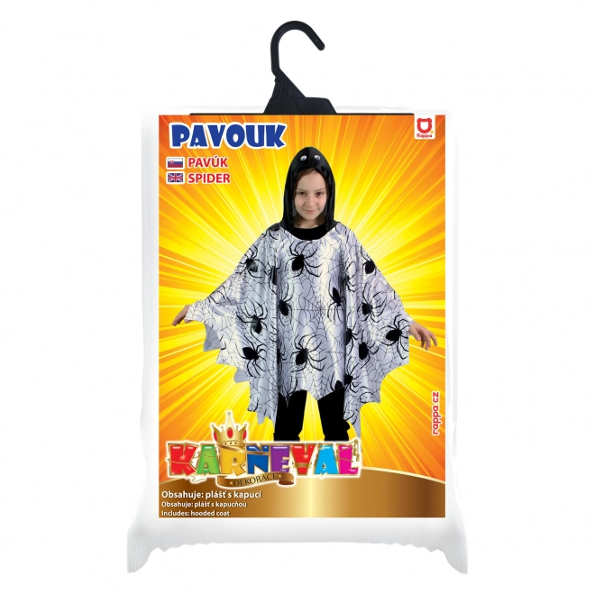 Manteau araignée enfant avec capuche