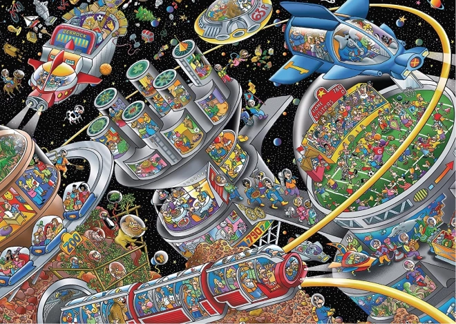 Puzzle SCHMIDT Colonie spatiale – 1000 pièces