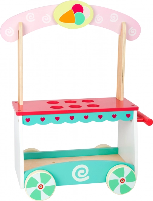 Petit stand de glaces Foot