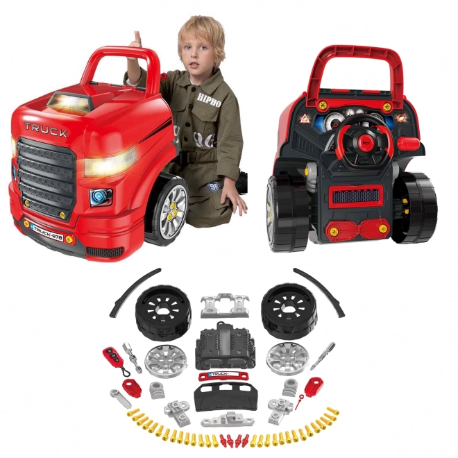 Woopie Grand camion ensemble de construction avec accessoires
