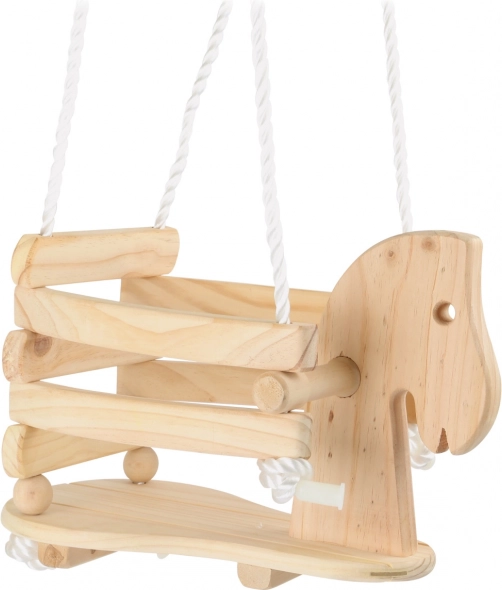Balançoire pour enfant en bois cheval small foot