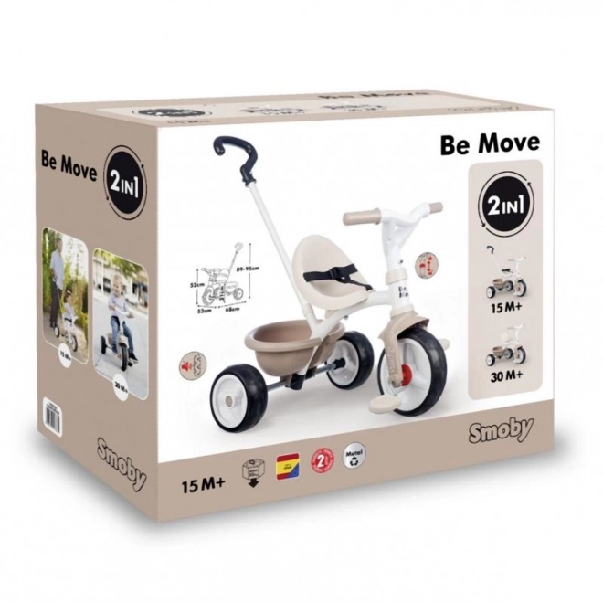 Tricycle pour enfants Be Move en couleur beige