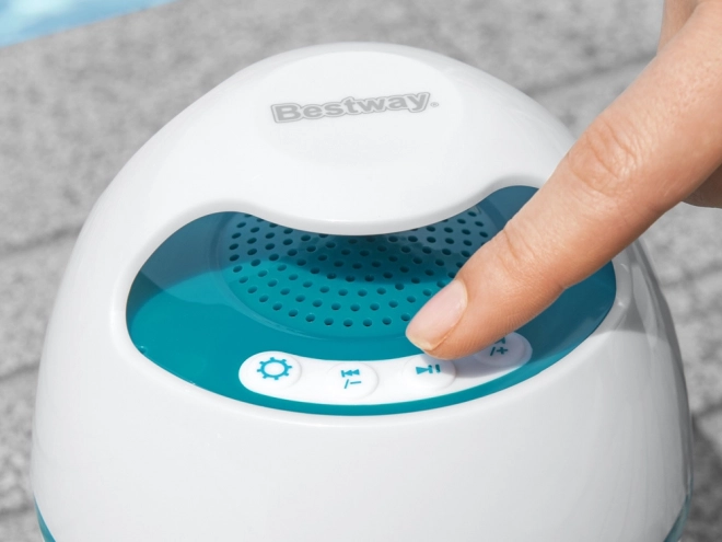 Bestway haut-parleur flottant MusicWave avec Bluetooth et lumière LED