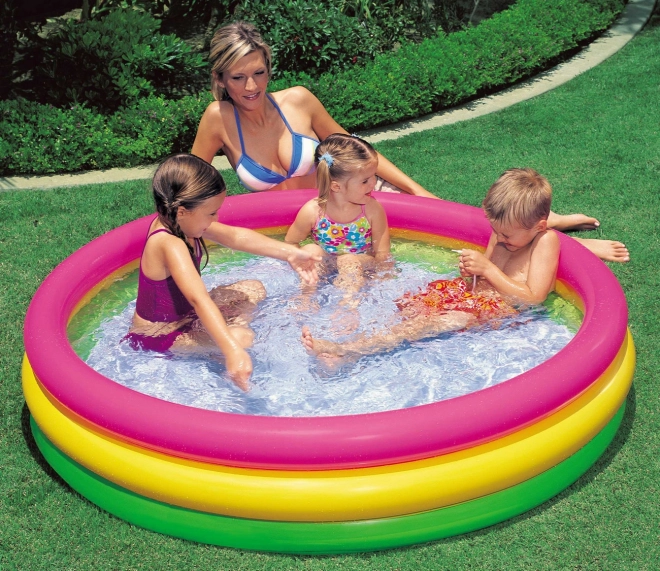 Piscine gonflable fond spirituel 147x33cm à partir de 2 ans