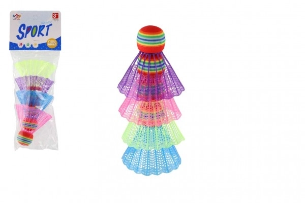 Volants colorés pour badminton