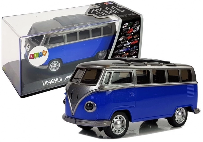 Autobus lumière et son Resorak Bus Bleu à piles