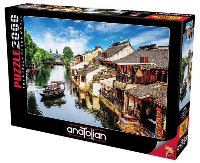 Puzzle Ville ancienne Xitang 2000 pièces