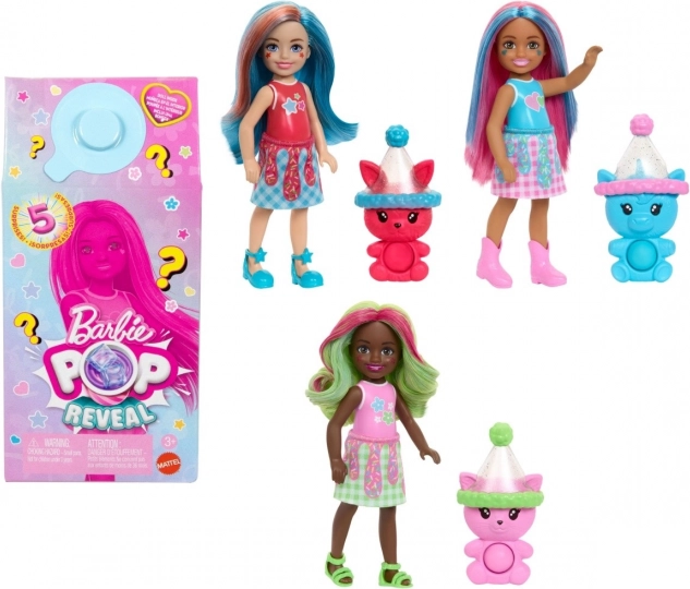 barbie pop reveal chelsea – surprise à changement de couleur
