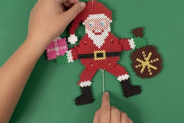 Perles à repasser Playbox rouge foncé 1000 pcs