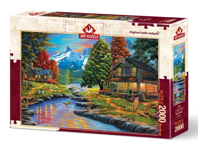 ART PUZZLE Puzzle Deux Rives 2000 pièces