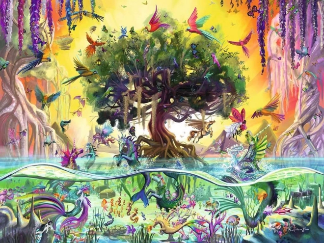 Puzzle Licorne du lac