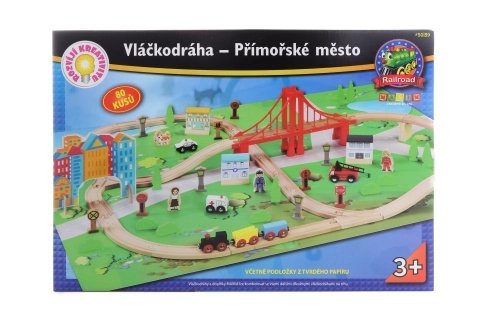 Maxim chemin de fer ville portuaire