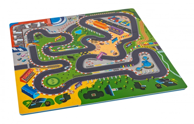 Tapis de Puzzle Piste de Rallye