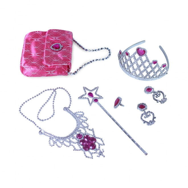 Ensemble princesse avec sac rose