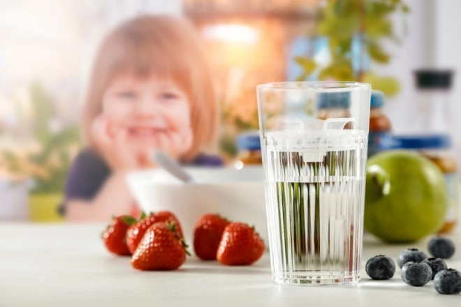 Reflo NOVÝ NESLÉHAVÝ gobelet d'entraînement pour enfants transparent