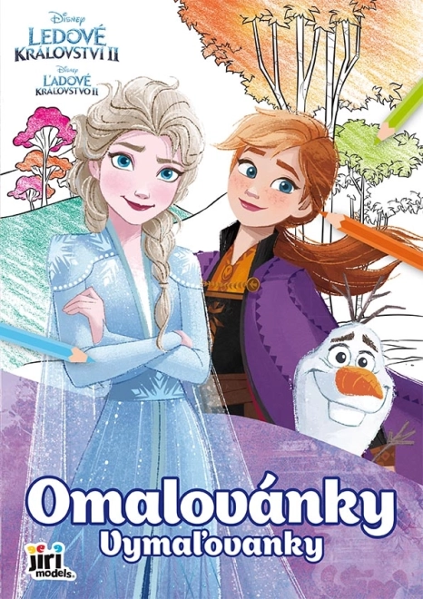 Coloriage A4 Frozen 2 – La Reine des Neiges