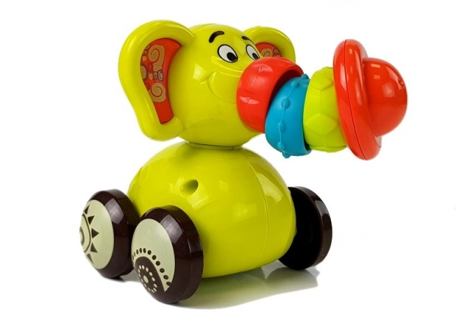 Petite voiture Éléphant pour Bébés avec Tronc Mobile