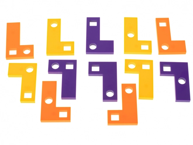 Jeu logique Puzzle Tetris avec cartes