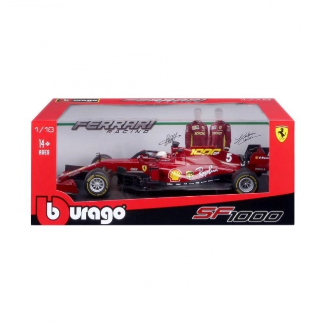 Modèle réduit en métal Ferrari SF1000 F1 2020 Tuscan GP Sebastian Vettel
