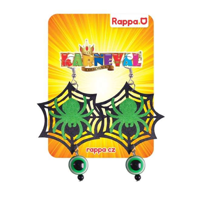 Boucles d'oreilles araignées sorcière/Halloween