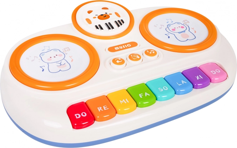 Touches colorées pour les premières mélodies