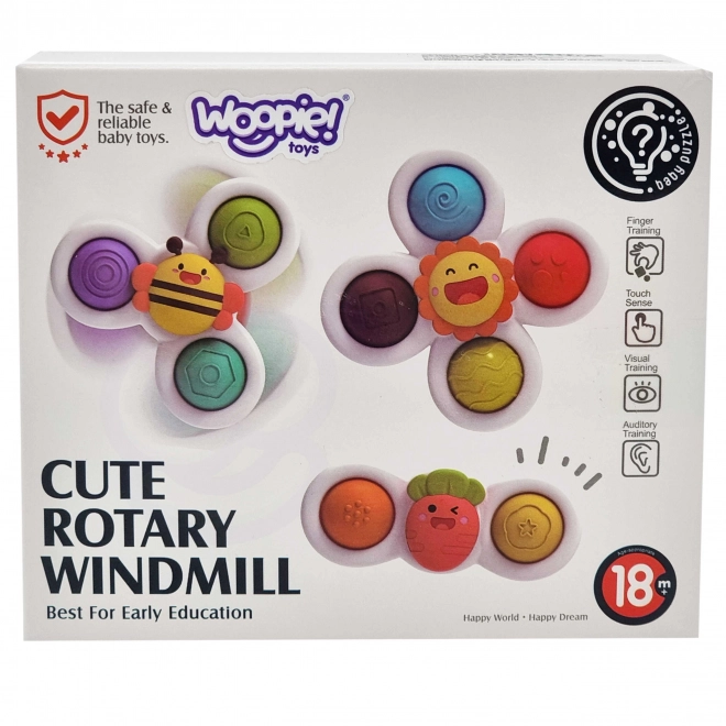 Jouet pour enfant WOOPIE 3en1 Spinner