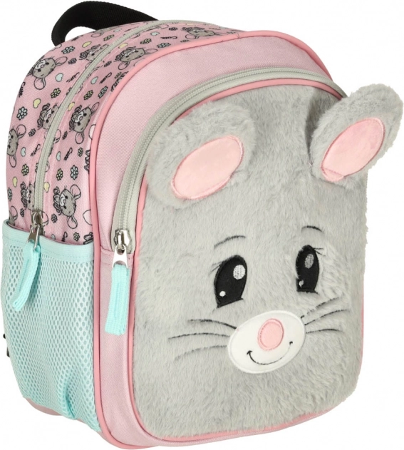 Avant en peluche douce avec petites oreilles