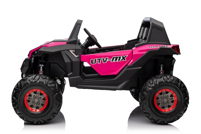 Véhicule tout-terrain pour enfants UTV-MX rose