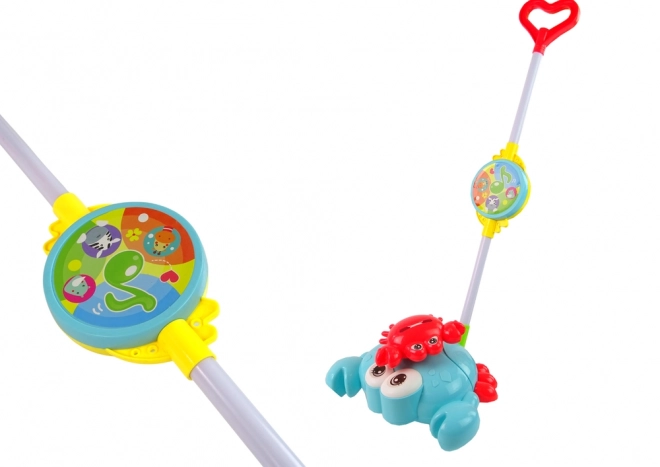 Marchepied lumineux Crabe avec musique