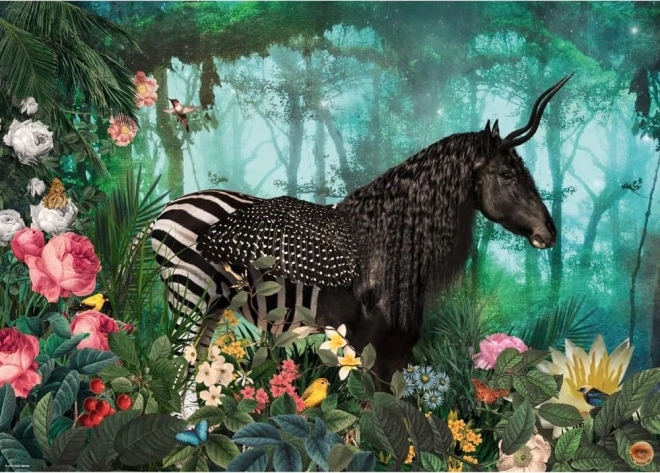 Puzzle 1000 pièces – Faune fantastique : Équidés