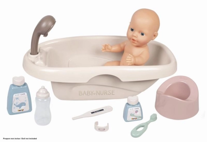 Baignoire pour bébés avec accessoires Smoby Baby